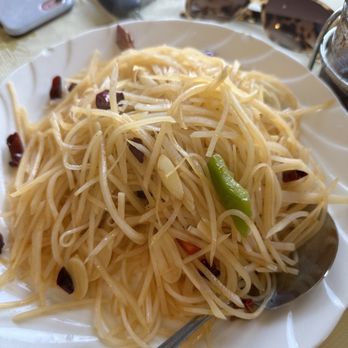 Shaanxi Gourmet - Shredded potato - Chinese Near Me - Natick, Massachusetts