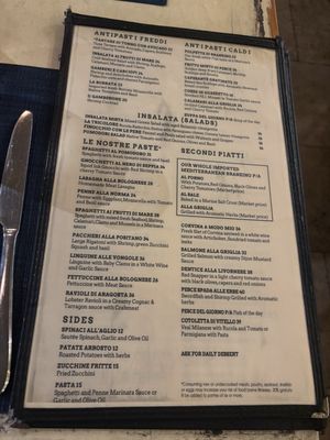 Menu photo 1 La Pescheria Naples, FL