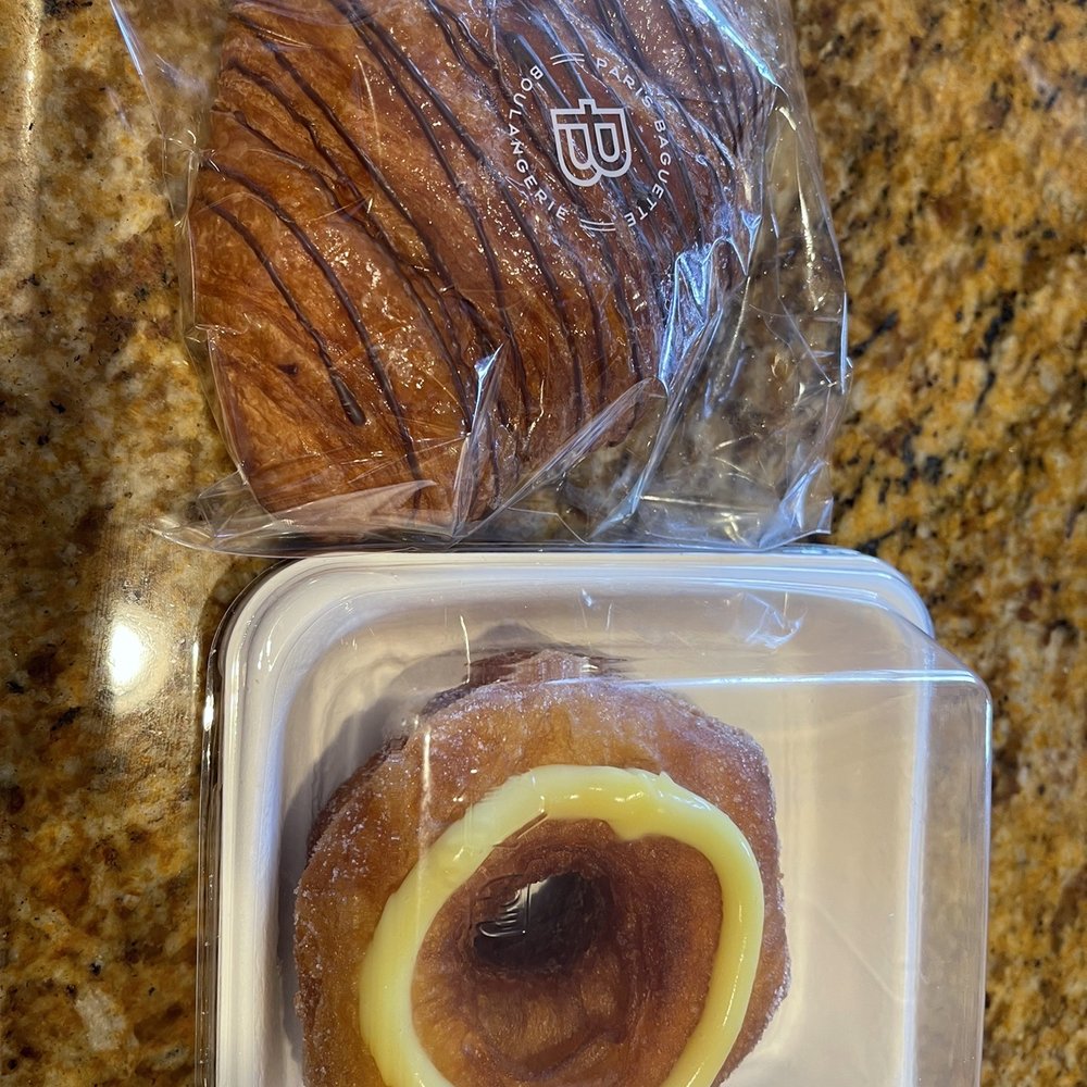 Paris Baguette - Chocolate croissant (top) and Cronut (bottom) - Cafes Near Me - Chula Vista, California Paris Baguette - Chocolate croissant (top) and Cronut (bottom) - Cafes Near Me - Chula Vista, California