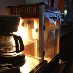Popcorn machine.