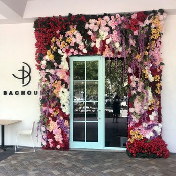Bachour - Floral wall entryway - Bakeries Near Me - Coral Gables, Florida