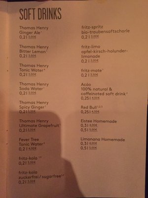Menu photo 5 Monkey Bar Berlin, BE Menu photo 5 Monkey Bar Berlin, BE