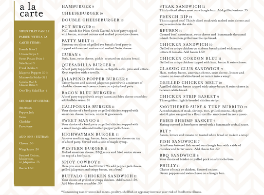Menu photo 2 Three 21 Tavern Lexington, NE