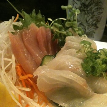 Teru Sushi - Yellow Tail and Halibut sashimi... - Sushi Bars Near Me - Studio City, California