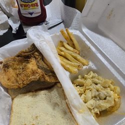 Soul Out Cafe - Fried porkchops after eating half my meal.
