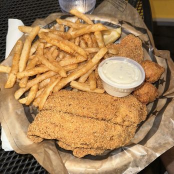 The Island - Catfish basket - New American Near Me - Pottsboro, Texas The Island - Catfish basket - New American Near Me - Pottsboro, Texas