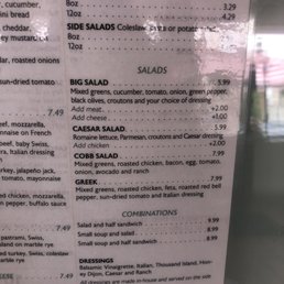 Sides and salads