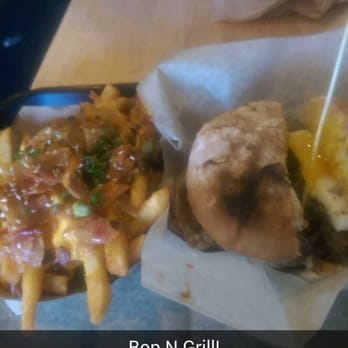 Bop N Grill - Bulgogi burger and kimchee fries!  **highly recommend bulgogi burger** - Burgers Near Me - Chicago, Illinois