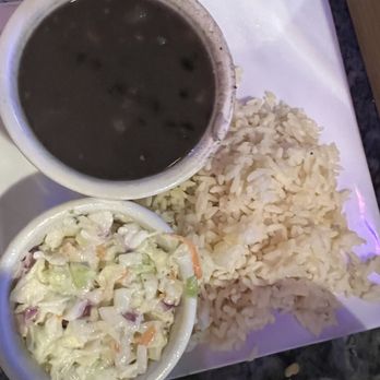 The Fish House - Black beans, rice, and coleslaw - Seafood Near Me - Key Largo, Florida The Fish House - Black beans, rice, and coleslaw - Seafood Near Me - Key Largo, Florida