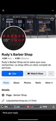 Rudy's Barbershop by null