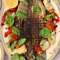 Chef Ezra Shapiro - Grilled Local Trout