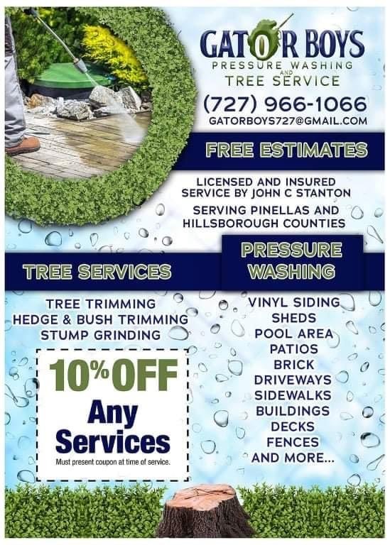 GATOR BOYS PRESSURE WASHING AND TREE SERVICE Updated May 2024 Largo