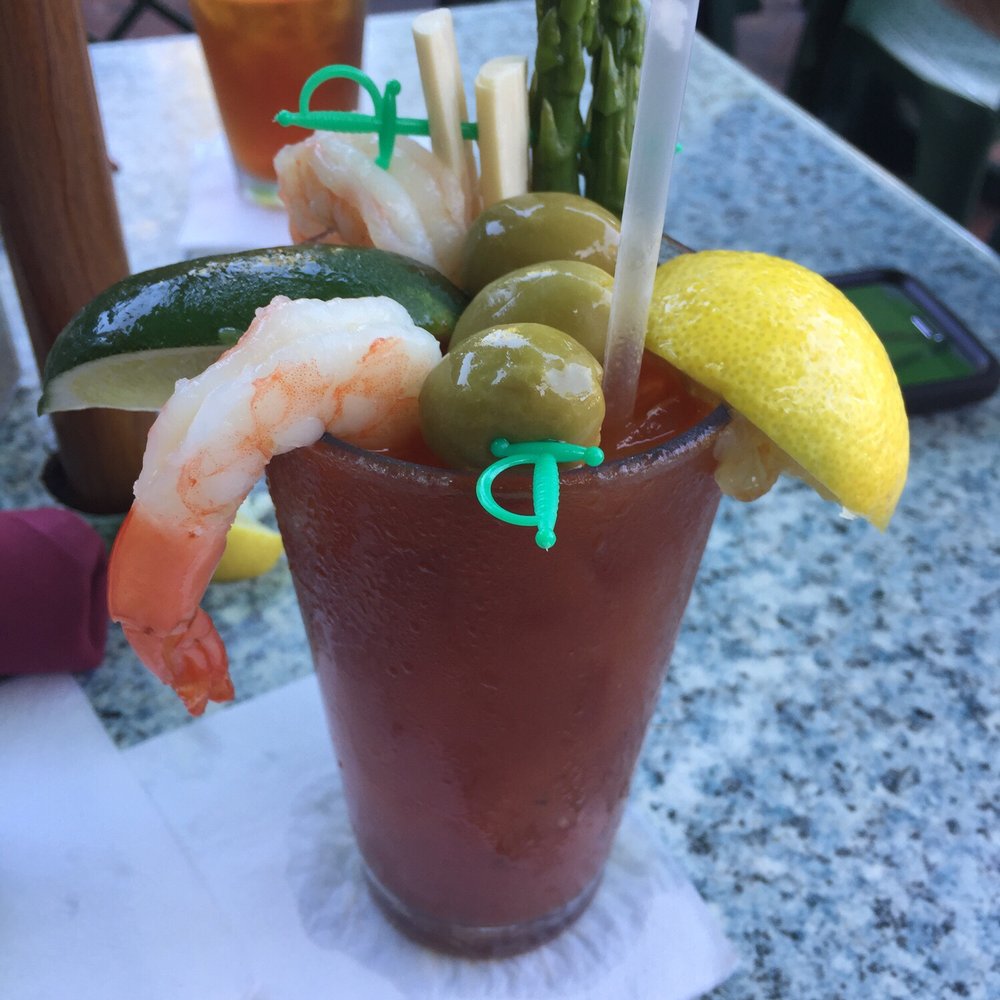 Keylime Bistro - A masterpiece! Shrimp to Shore Bloody Mary! Delicious!!!! - Seafood Near Me - Captiva, Florida Keylime Bistro - A masterpiece! Shrimp to Shore Bloody Mary! Delicious!!!! - Seafood Near Me - Captiva, Florida