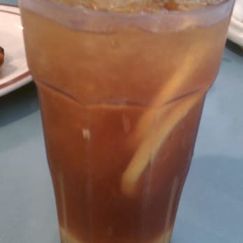 Sky Cafe - iced lemon tea drink - Chinese Near Me - Daly City, California Sky Cafe - iced lemon tea drink - Chinese Near Me - Daly City, California