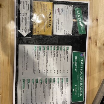 Times Square Bagels - Menu - Bagels Near Me - Waynesville, North Carolina Times Square Bagels - Menu - Bagels Near Me - Waynesville, North Carolina