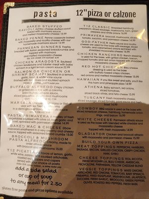 Menu photo 2 Table Twelve Kitchen & Bar West Boylston, MA