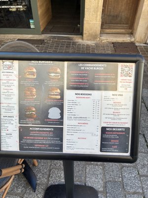 Menu photo 2 Vache Burger Nancy, 54
