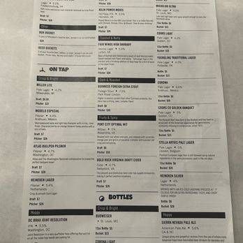 Quarterdeck - Beer selection - front - Seafood Near Me - Arlington, Virginia Quarterdeck - Beer selection - front - Seafood Near Me - Arlington, Virginia