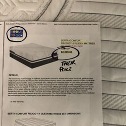 Beds Beds Beds - Their price- $2299 and we have it for $1100 less!!!! We can save you real money comparing apples to apples.