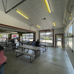 Connors Hot Dog Stand - Inside dining area