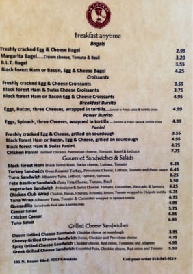 Menu photo 7 La Goccia Espresso Bar Glendale, CA Menu photo 7 La Goccia Espresso Bar Glendale, CA