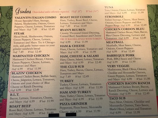 Menu photo 7 Mancino's Pizza & Grinders Lexington, KY Menu photo 7 Mancino's Pizza & Grinders Lexington, KY