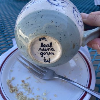 Sweet Tee's Coffee Shop - Bottom of my mug; maybe it's a regular's mug that I'm borrowing? - Coffee & Tea Near Me - Olathe, Kansas