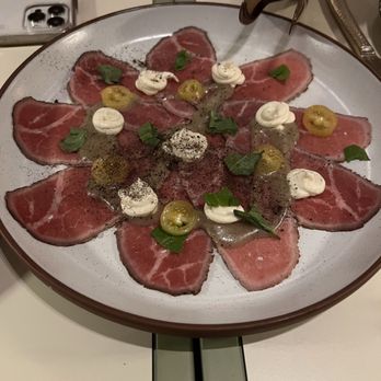 River Club - Beef carpaccio. - Lebanese Near Me - Washington, DC, District of Columbia River Club - Beef carpaccio. - Lebanese Near Me - Washington, DC, District of Columbia