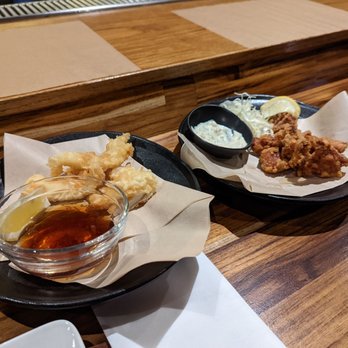 Ocean Code Handroll Bar - Ika Tempura and Karaage. Very fresh and delicious! - Japanese Near Me - Carle Place, New York
