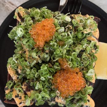 Animae - Shrimp & Caviar toast - Asian Fusion Near Me - San Diego, California Animae - Shrimp & Caviar toast - Asian Fusion Near Me - San Diego, California
