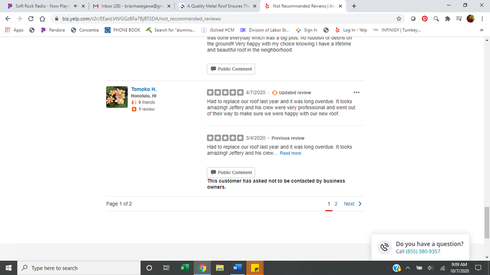 Slide of Aluminum Shake Roofing