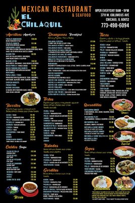 Menu photo 2 El Chilaquil Chicago, IL