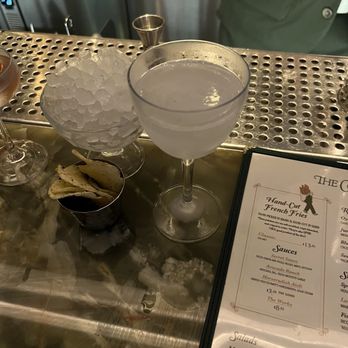 The Corner Store - sour cream and onion martini - Seafood Near Me - New York, New York