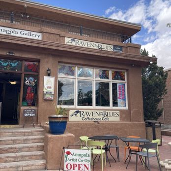 Raven Blues Coffeehouse Cafe - Outside - Coffee & Tea Near Me - Albuquerque, New Mexico