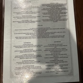 Chandara House - Menu - Thai Near Me - Lynden, Washington
