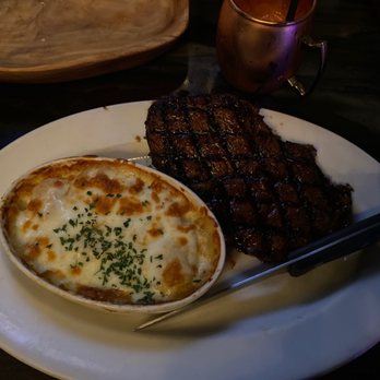Hale House - Drunken Ribeye! With Au Gratin Potatoes - American Near Me - Charleston, West Virginia