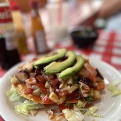 La Cocina De Alfredo - Tostada Camaron y Pulpo $8.99