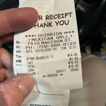 Chirrion Mexican Grill - Mexican Near Me - Forest Park, Illinois