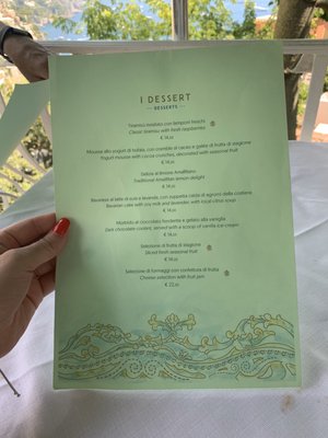 Menu photo 1 Il Tridente Positano, SA Menu photo 1 Il Tridente Positano, SA