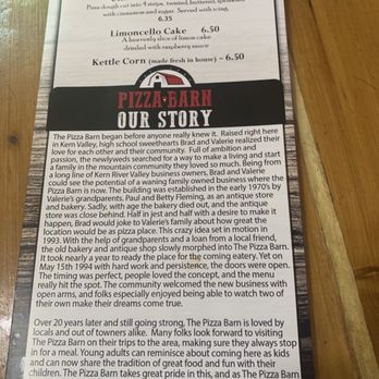 The Pizza Barn - Meno - Pizza Near Me - Kernville, California The Pizza Barn - Meno - Pizza Near Me - Kernville, California