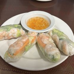 Sawasdee  2 - Fresh Rolls w/ shrimp & it's sweet sauce