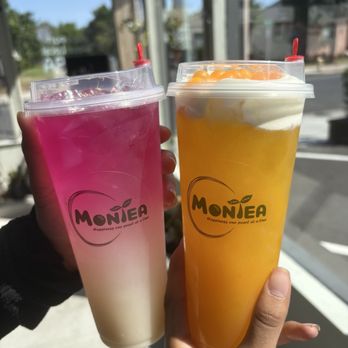 Montea Boba - Blossom and mango sago - Bubble Tea Near Me - Stockton, California