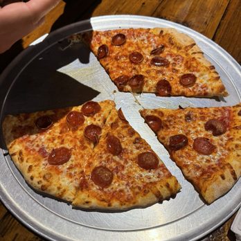 Brickyard Hollow Brewing Company - SM 'Cup & Char' Pepperoni - Pizza Near Me - Freeport, Maine