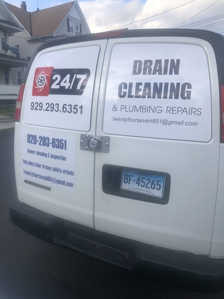 Slide of 24/7 drain cleaning &plumbing repairs