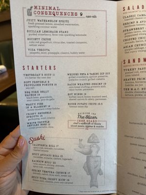Menu photo 1 Culinary Dropout San Diego, CA
