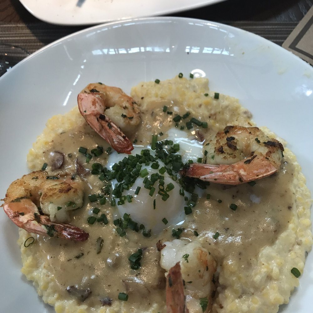 Gunther & Co - Shrimp and Grits with poached egg and red eye gravy. - Seafood Near Me - Baltimore, Maryland