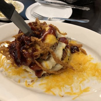 Monarch Diner - My favorite, is the "mile-high meatloaf." It's of slices of meatloaf layered with mashed potatoes, cheddar cheese, onion straws & BBQ sauce. - Diners Near Me - Glassboro, New Jersey Monarch Diner - My favorite, is the "mile-high meatloaf." It's of slices of meatloaf layered with mashed potatoes, cheddar cheese, onion straws & BBQ sauce. - Diners Near Me - Glassboro, New Jersey
