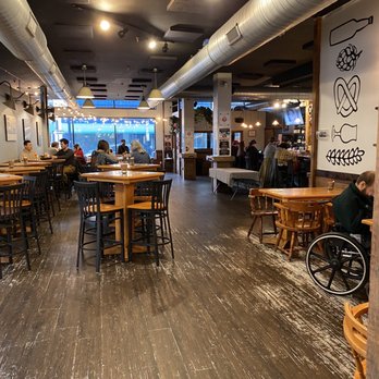 The Malted Barley - The inside view from the back - Pretzels Near Me - Providence, Rhode Island