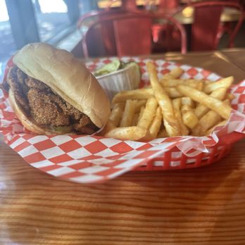Hotbird - Fried soft-shell crab & fries - Comfort Food Near Me - Oakland, California