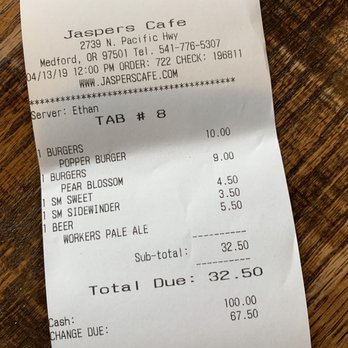 Jaspers Cafe - Burgers Near Me - Medford, Oregon Jaspers Cafe - Burgers Near Me - Medford, Oregon